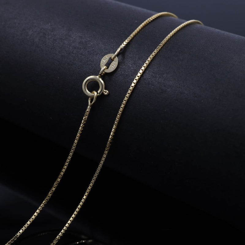 S925 Silver Jewelry Box Chain