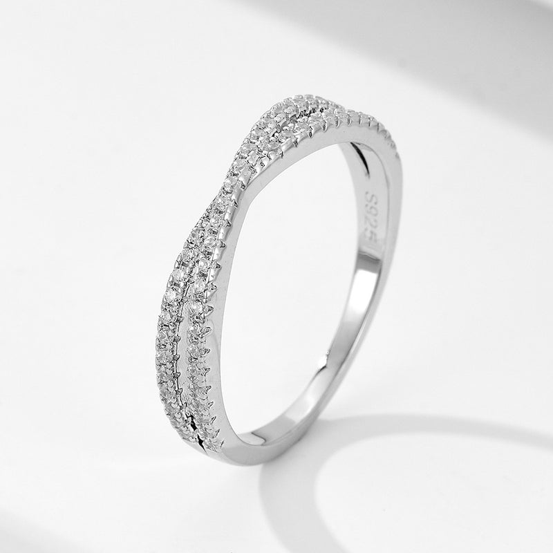 925 Sterling Silver Cross cross Ring