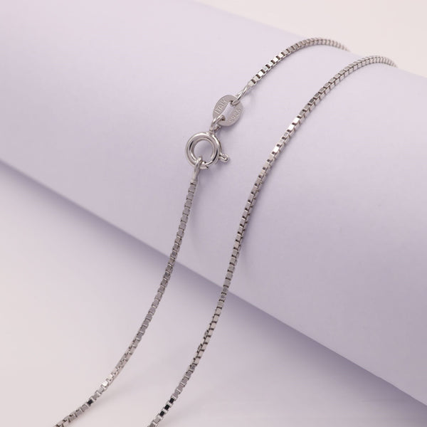 S925 Silver Jewelry Box Chain
