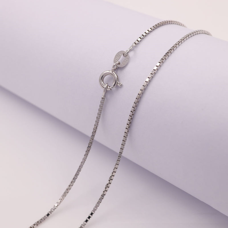 S925 Silver Jewelry Box Chain