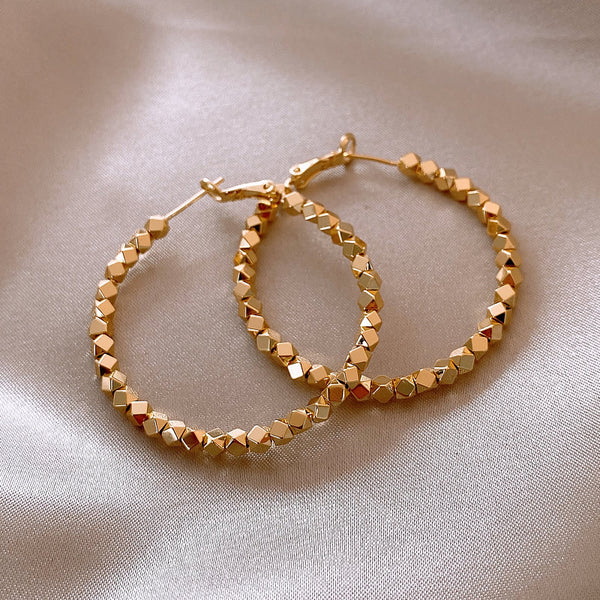 Trendy Niche Hoop Earrings