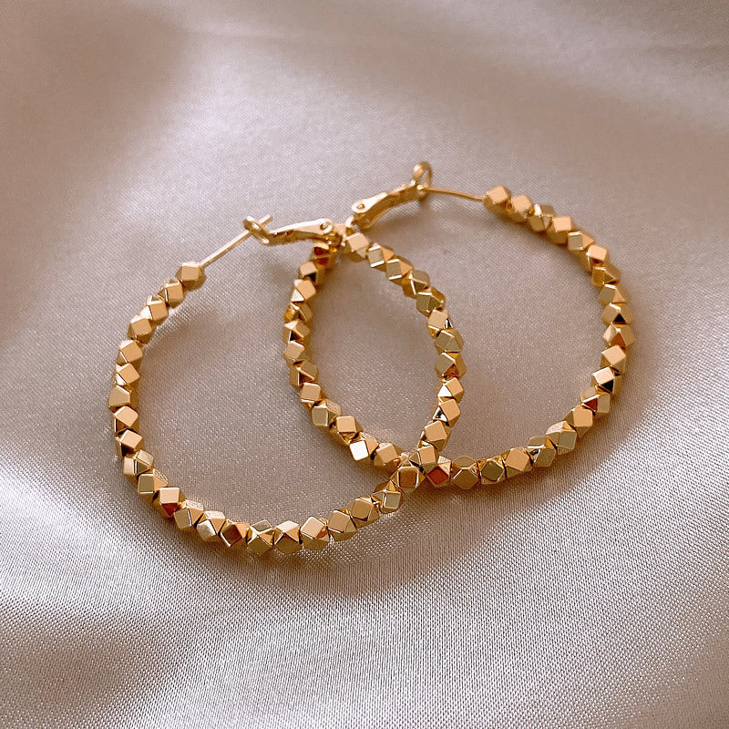 Trendy Niche Hoop Earrings