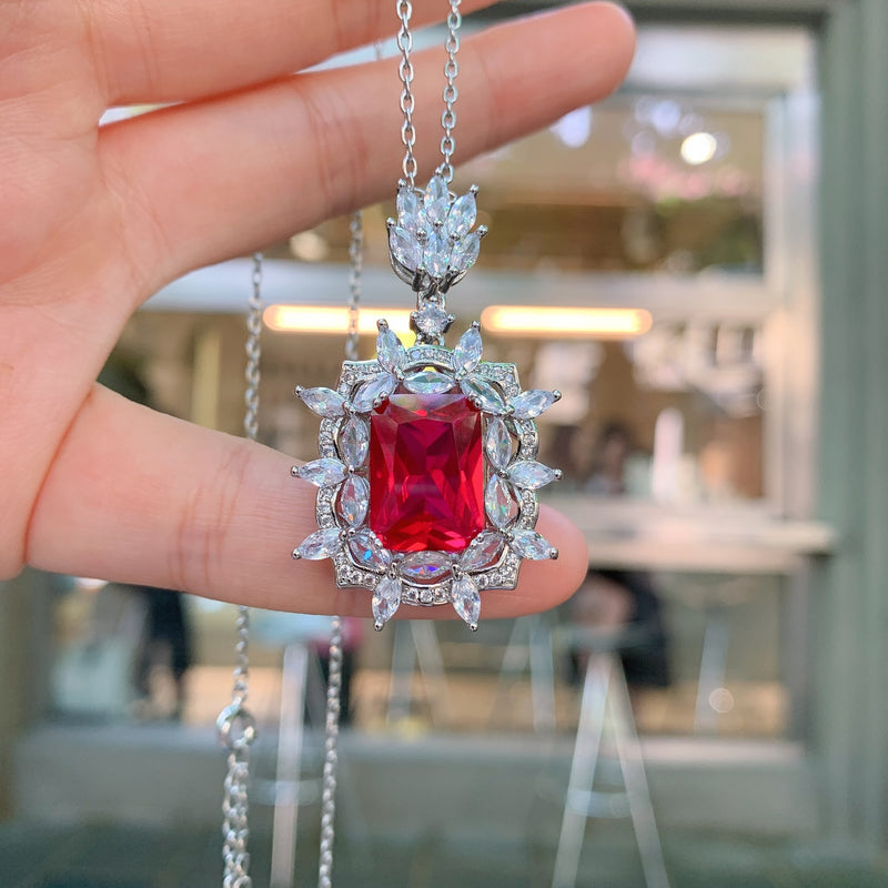 Silver plated Copper Needle Jewelry Accessories Set