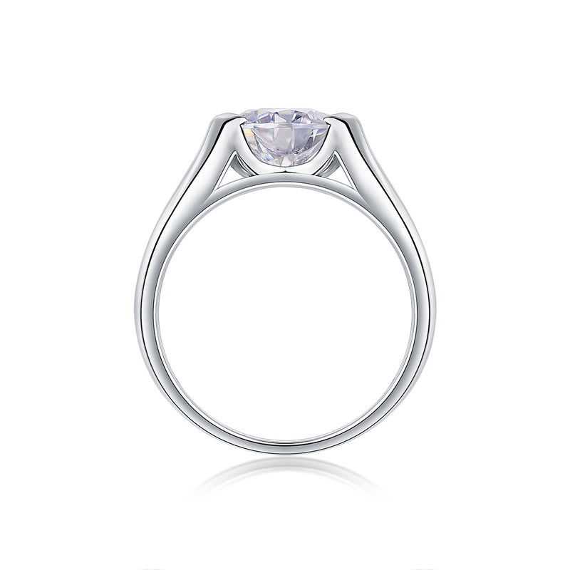 The Love Of Your Life Diamond Ring, Wedding Ring, Luxury Fashion Set With Moissanite Silver Ring